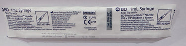 BD 1ML SYRINGE